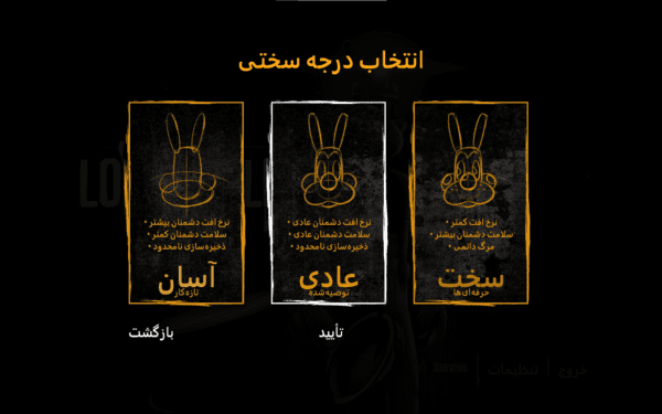 فارسی ساز Bendy Lone Wolf برای PC